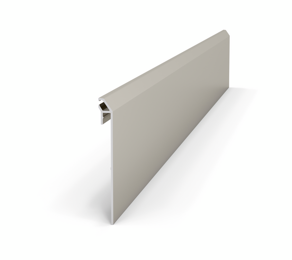 VetroMount® Slim Abdeckprofil seitlich, mit Trittschutz