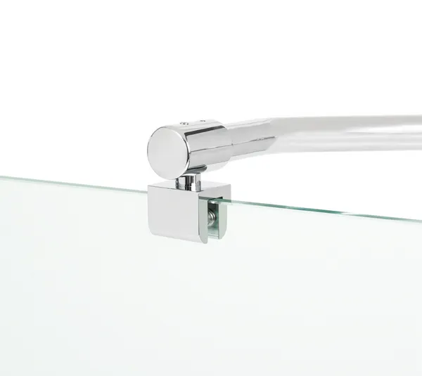 Teleskop Stabilisationsstangen-Set Round 19, Glas-Wand, 90°