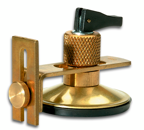 Silberschnitt® height-adjustable straight edge holder