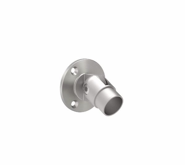 Wall connector adjustable, male ø 42.4 mm