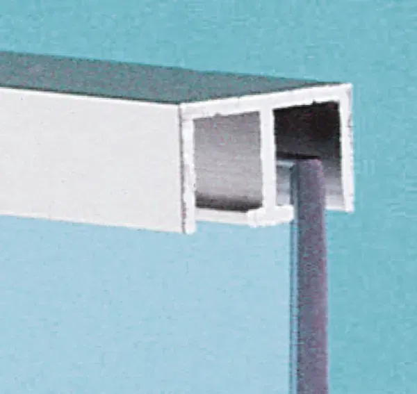 Double top/side track, Freeslide system, 6 mm