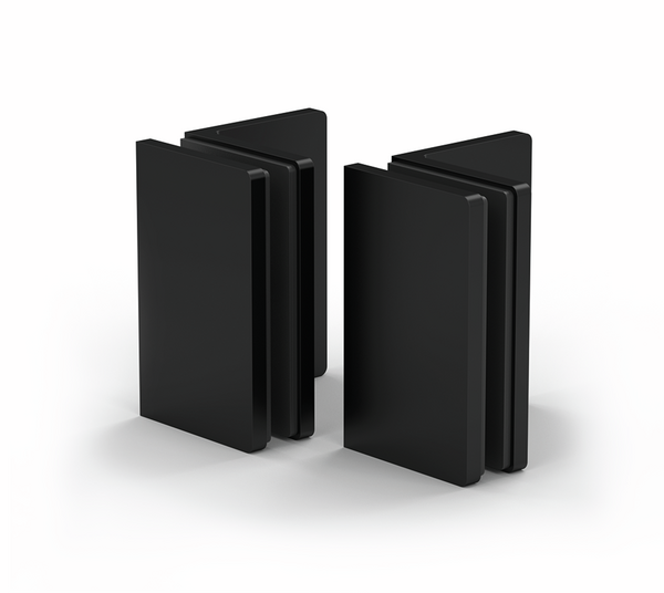 Connettore angolare Santos, vetro-muro 90°