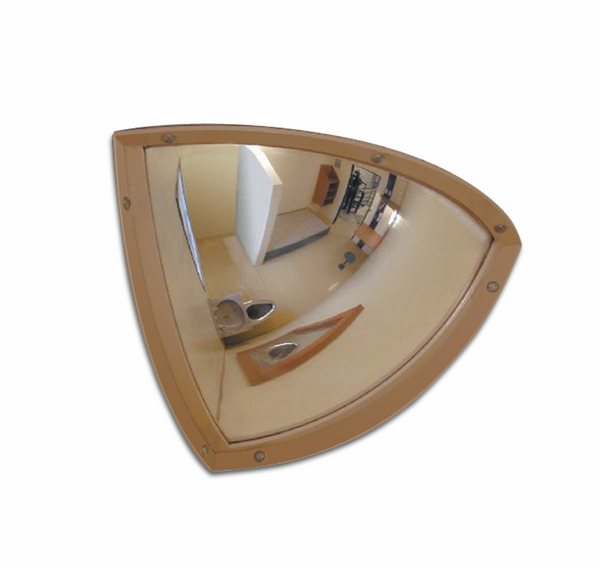 Mirror, quarter face cell, 300 x 300 mm (12" x 12")