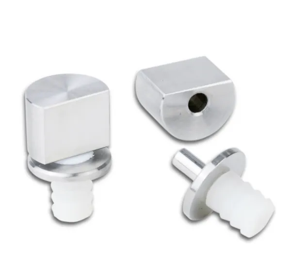 Charnière d'angle Swing pour meuble, verre-bois