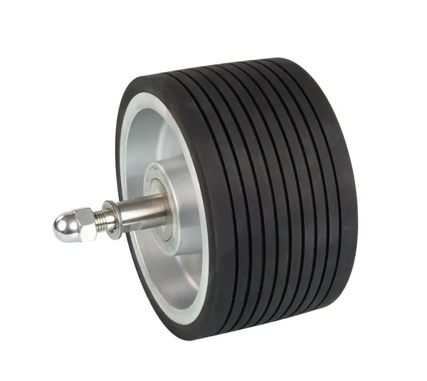 Feszítő görgő, komplett változat, Ø = 200 mm