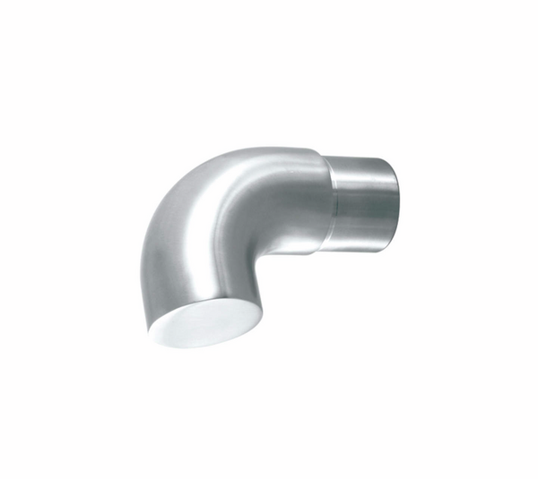 End piece curved 90° ø 42.4 mm
