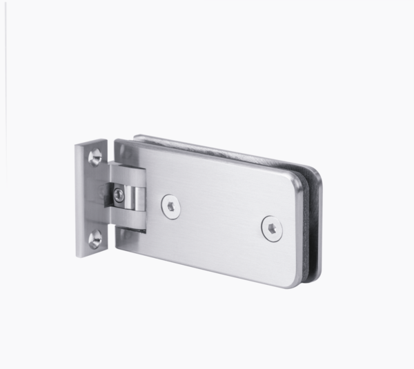 Granada shower door hinge, glass-wall 90°