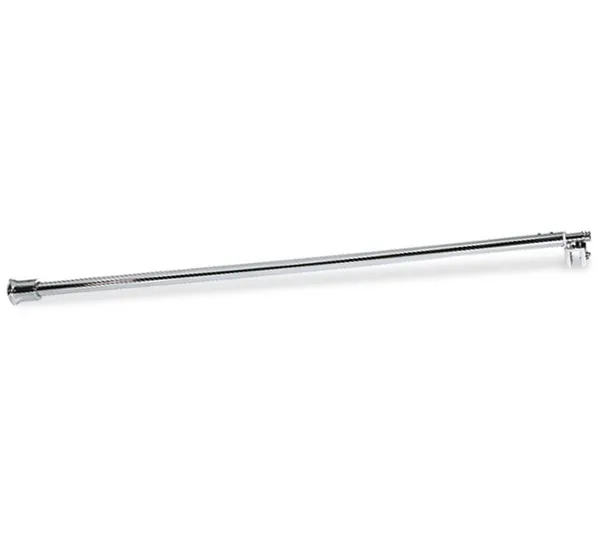 Teleskop Stabilisationsstangen-Set Round 19, Glas-Wand, 90°