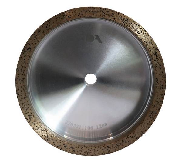 Cup wheel rim diamond/metal bonded
