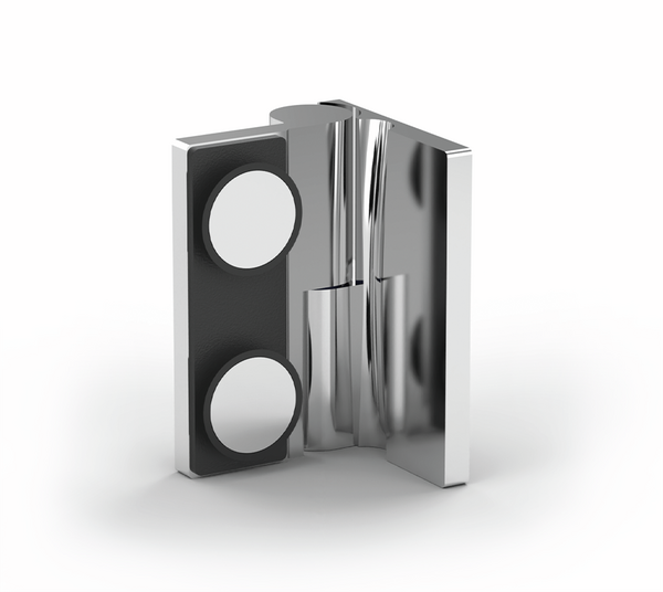 Shower door hinge Arta FM, glass-wall 90°