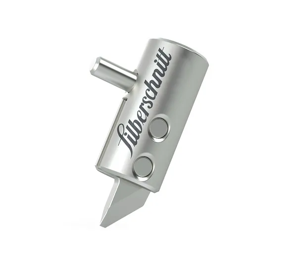 Silberschnitt® blade in metal holder 432