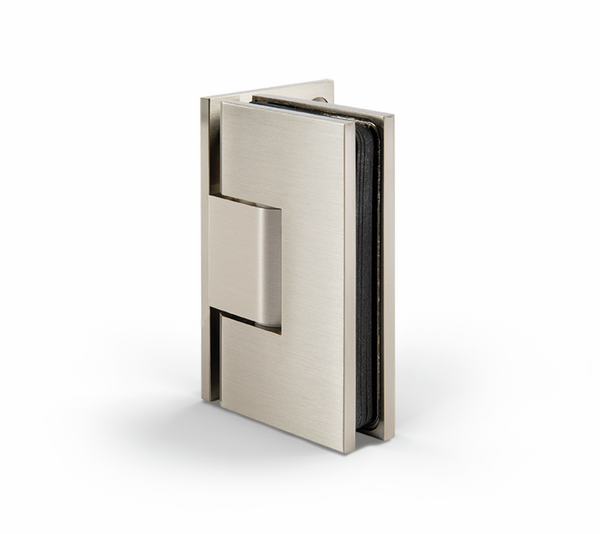 Bilbao Select shower door hinge, glass-wall 90°
