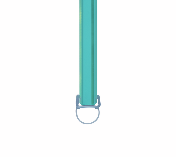 Shower door seal with bellows