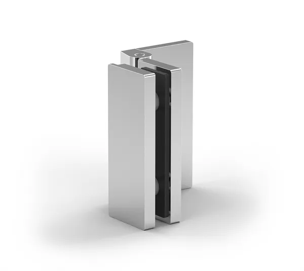 Madrid shower door hinge, glass-wall 90°, opening inwards