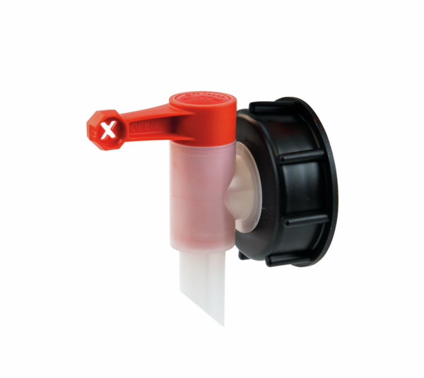 Leeresztő csap 30 literes üvegtisztító kannához