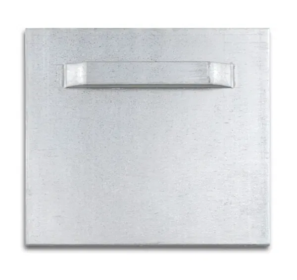 Mirror plate with one eyelet, pack of 10 pieces