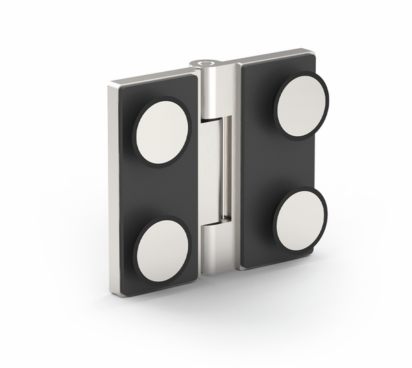 Shower door hinge Madrid FM, glass-glass 135-180°