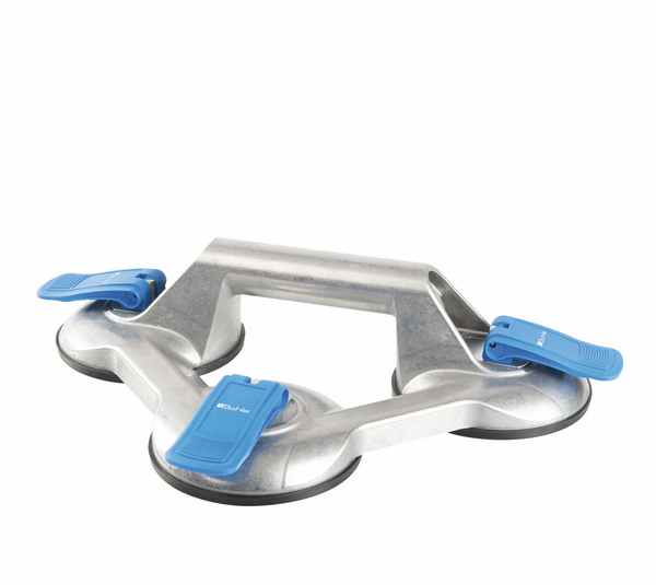 Veribor® Ventosa de aluminio de 3 cabezales