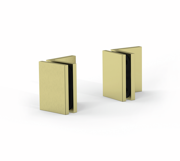 Angle connector Juna®, glass-wall 90°