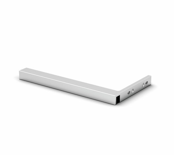 Stabilising bracket, glass-wall 90°, DIN right