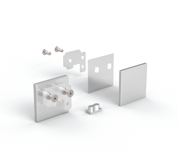 MasterTrack® ST Montage-Set Glas