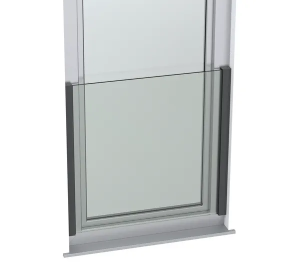 Balcón francés Kit Lyon, montaje lateral