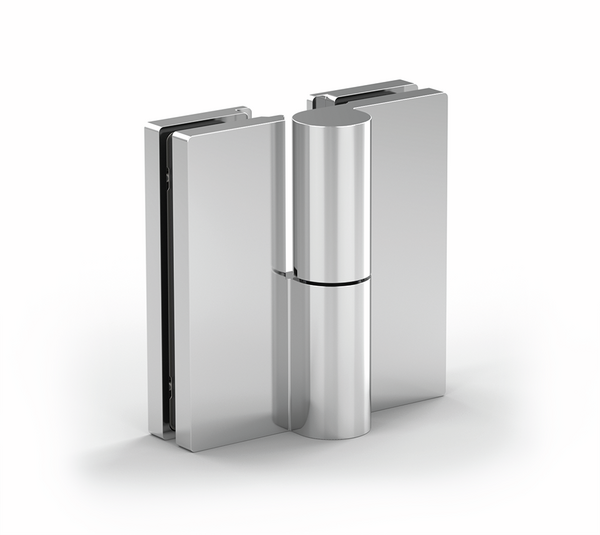 Bisagra para puerta de ducha Arta, vidrio-vidrio 180°