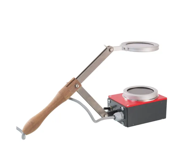 Comprobador óptico de tensión en vidrio