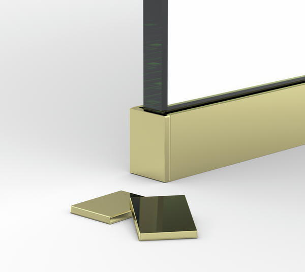 U-profiles end cap set
