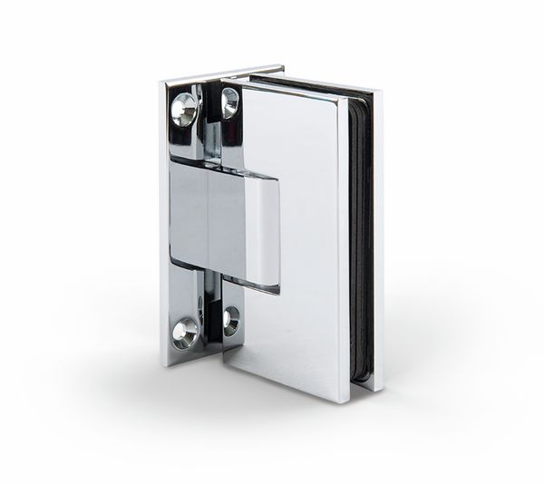 Bilbao Select shower door hinge, glass-wall 90°