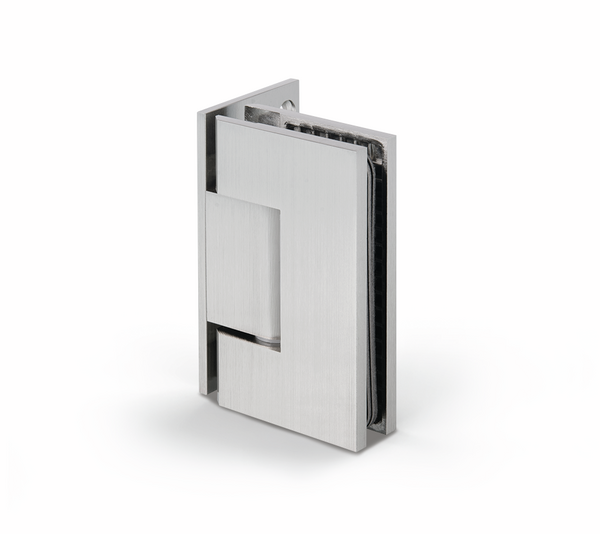 Bilbao shower door hinge, glass-wall 90°