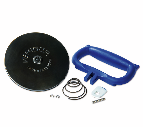 Veribor® Kit discos goma repuesto, ventosas mango abatible