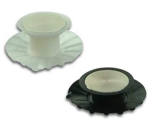 GM PICO® pontrögzítő, rozsdamentes acél színű fedőlappal