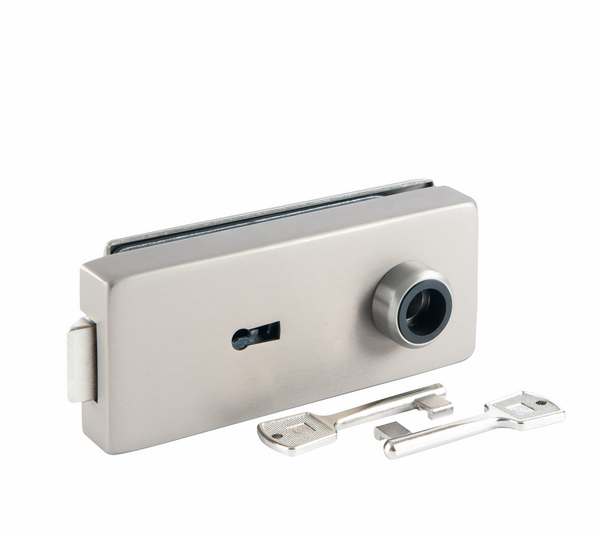 Studio cerradura de puerta de cristal, bit de color