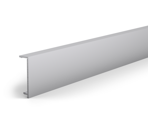 Glas-Klemmprofil, Abdeckprofil