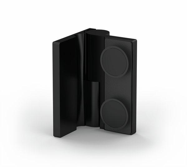 Shower door hinge Arta FM, glass-wall 90°