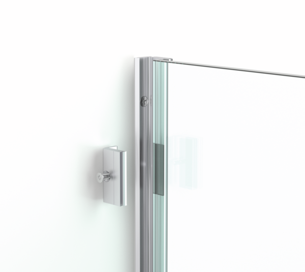 Glass clamping profile, basic profile