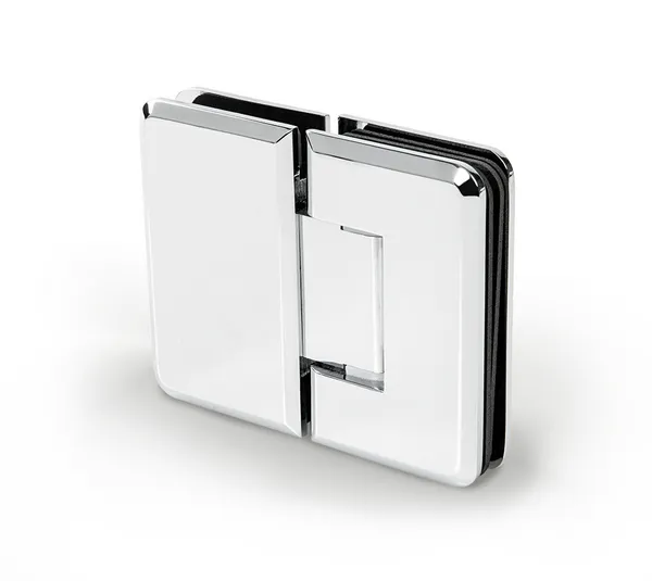 Barcelona shower door hinge, glass-glass 180°