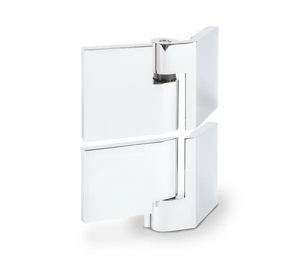 Bisagra para puerta de ducha Plan Artist, vidrio-vidrio 135°