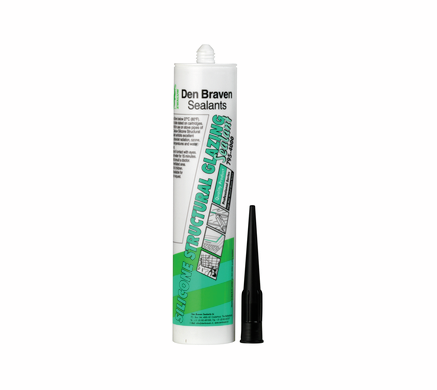 Silicone, structural, black, cartridge 310 ml