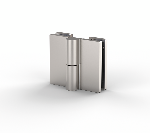 Bisagra para puerta de ducha Arta, cristal-cristal 135° - 180°