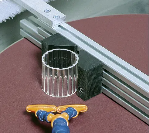 Prisma zum Schleifen zylindrischer Teile für den Tellerschleifer Plano