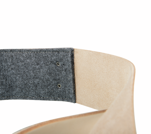 Carrying strap, leather