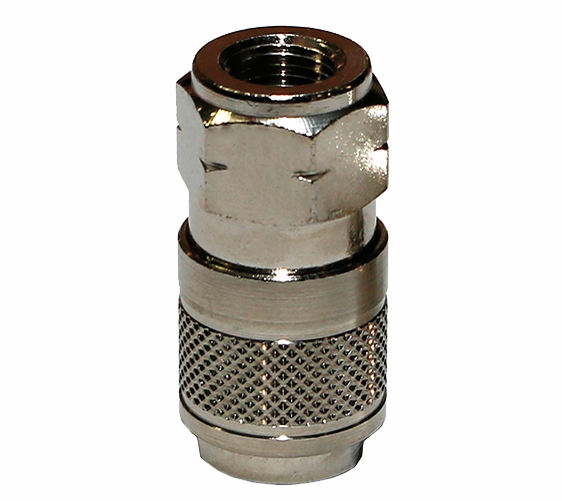 Quick-release coupling ⅛" F-NPT thread - socket