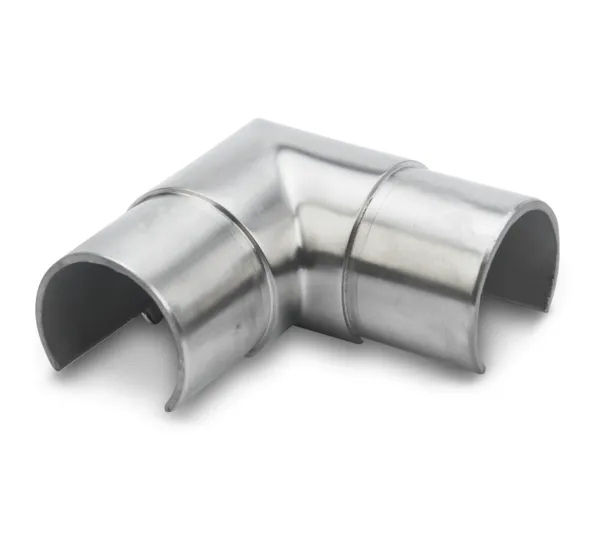 Grooved tube connector 90°, ø 42.4 mm