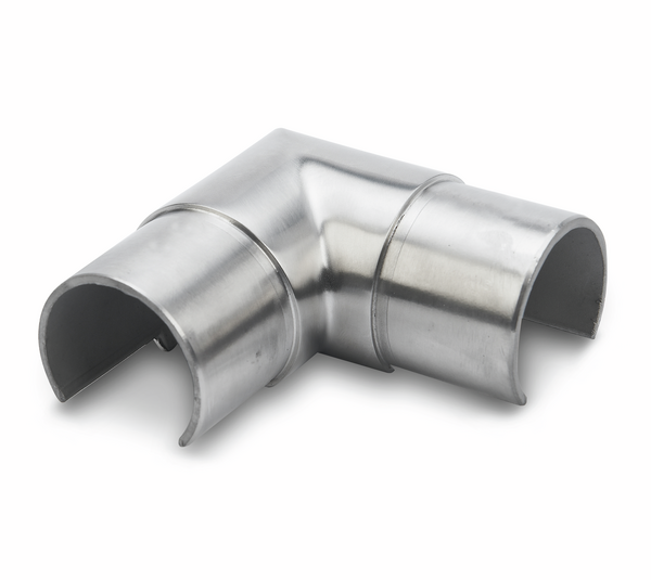 Grooved tube connector 90°, ø 42.4 mm