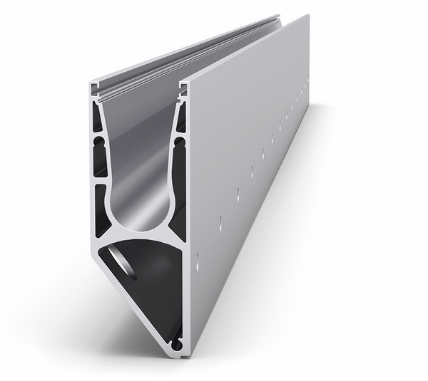 VetroMount® 1,0 kN-os Y-oldalprofil