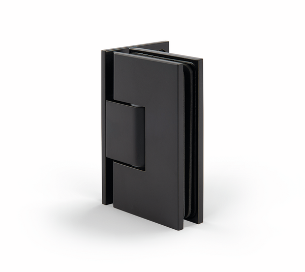 Bilbao Select shower door hinge, glass-wall 90°