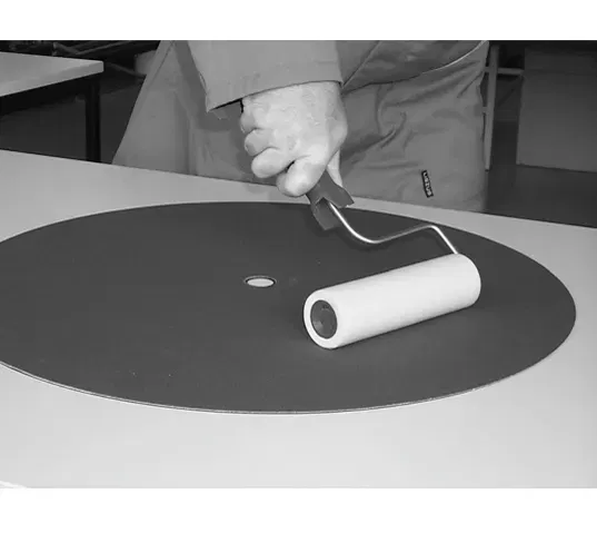 Ø = 600 mm-es gumi mágnestárcsa