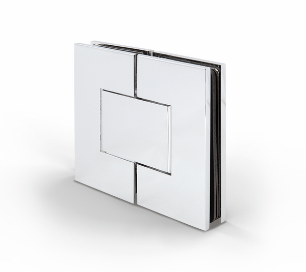Bilbao Premium HD shower door hinge, glass-glass 180°